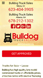 Mobile Screenshot of bulldogtrucksales.com